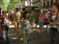 Desfilada Nudista En La Rambla De Barcelona De Barcelona TV