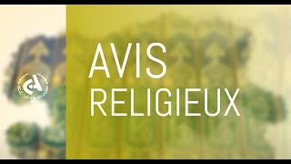 Avis religieux  l  23-11-2025