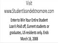 Student Loan debt Consolidation Bush to fix 2008 election