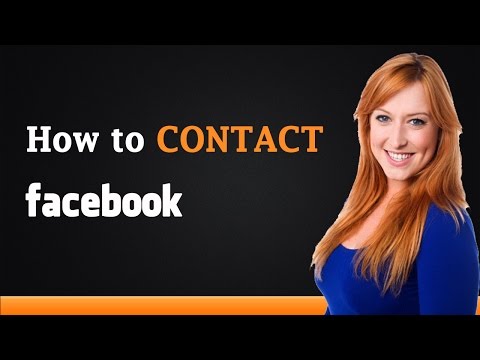 how to i contact facebook