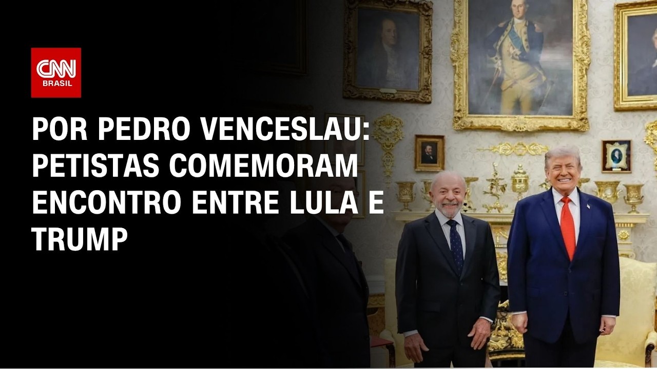 Análise: Petistas comemoram encontro entre Lula e Trump | CNN 360º