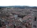 Eastern and Southern Florence from the top of the Duomo Dome