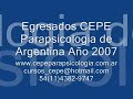 egresados cepe parapsicologia 2007