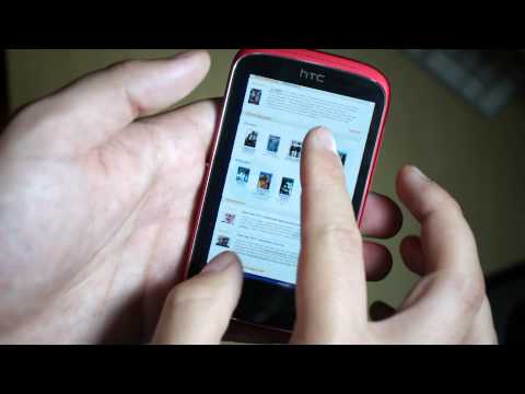 Обзор HTC A320e Desire C (red)