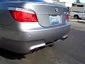 BMW E60 M5 w/ Full RPi exhaust: Cold Start