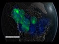 What causes the shimmering, ethereal Northern Lights to suddenly brighten and dance in a spectacular burst of colorful light and rapid movement? To find out, NASA launched a fleet of five satellites called THEMIS, the Time History of Events and Macroscale Interactions during Substorms.You can find out more on this story here: http://figbranch.com/index.php?option=com_content&task=view&id=379&Itemid=32Narration of this Video by Jim Newton