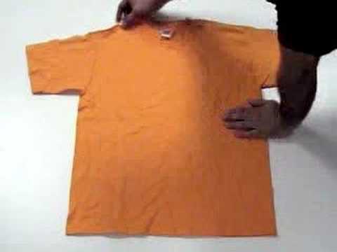 how to properly fold clothes