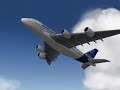 X-Plane A380-800 LFPG LFBO