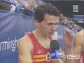 FINAL 1500 Europeos Birmingham (2007) .-Tripleta espa�ola