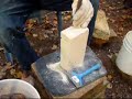 Spanning Exit Flue part 2... cutting a brick Spanning Exit Flue part 2... cutting a brick