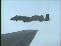 Aerial refueling of A10 from England Air  by USAF KC-10