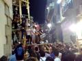 Festa dei gigli Nola 2009 Volontari giglio spogliato ultima alzata