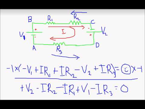 how to apply kvl rule