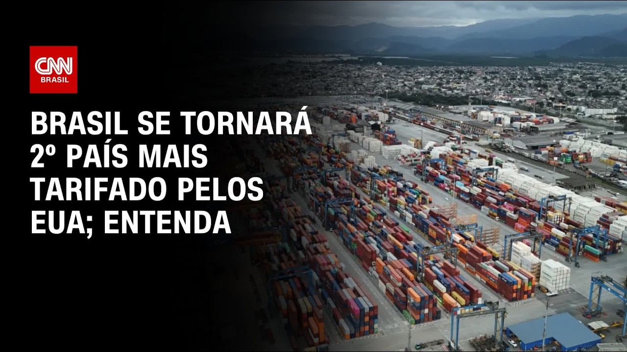 Brasil está entre países mais restritos e afetados por tarifaço dos EUA | AGORA CNN
