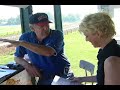 Race Horse Clocker Freddy Bond unbridled with Susan Kayne Race Horse Clocker Freddy Bond unbridled with Susan Kayne