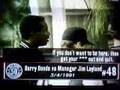 Jim Leyland squares off at Barry Steroids