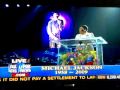 Michael Jackson Memorial 1958-2009 Texas Congresswoman Sheila Jackson Lee
