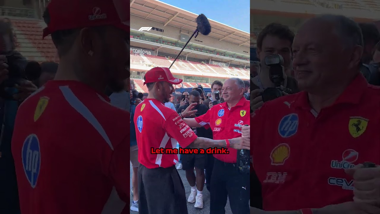 Lewis Hamilton Enjoying Every Moment 🍾🙌
