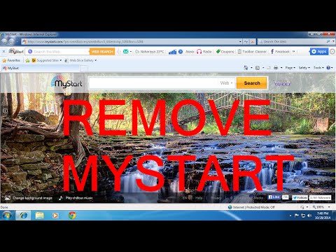 how to eliminate mystart search