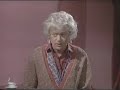 David Hunter, looking a lot like Mike Yarwood is given the push from the Crossroads Motel. Benny, Mavis and Sid look on. And, a rather dodgy Bet Lynch to say the least.