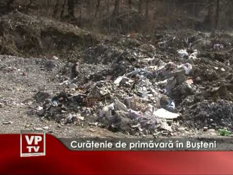Curăţenie de primăvară în Buşteni