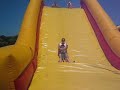 Noelli on slide at Del Mar