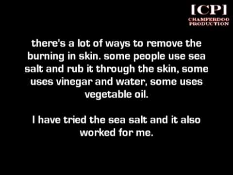 how to relieve jalapeno burn in nose