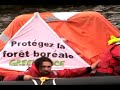 Pulp freighter blockade in Canada