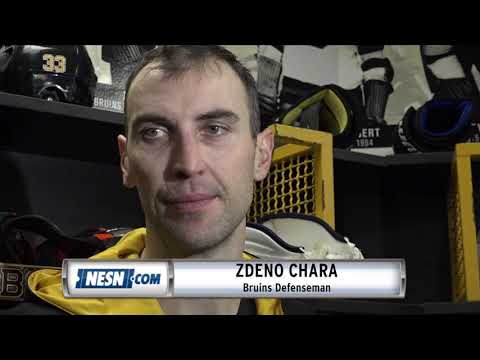 Video: Zdeno Chara reacts to Bruins' win over Sabres