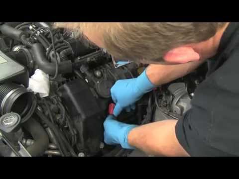 Replacing spark plugs & high performance ignition coils on a BMW V8 N62 engine