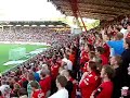Brann fans sing