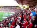 Brann fans sing