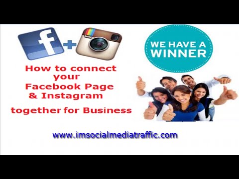 how to connect ig to facebook