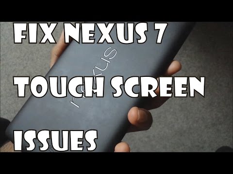 how to fix touch screen