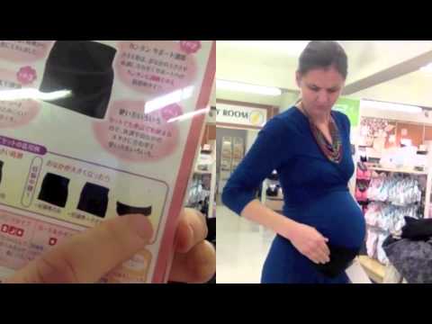 how to wear a pregnancy support belt