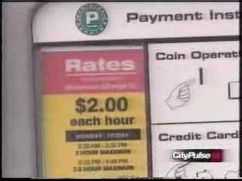 ripoff - Peter Gross demonstrates how to cheat a digitally operated parking meter.
