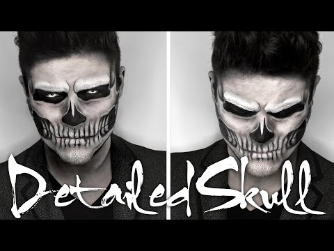 Lady Gaga Skull Makeup | Halloween Tutorial | Alex Faction