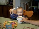 Benjamin - future drummer???