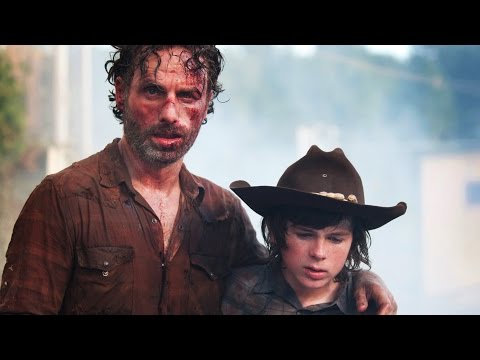The Walking Dead - Andrew Lincoln, Chandler Riggs, David Alpert Interview - Comic Con 2014