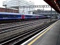 First Great Western trains travel past Royal Oak station