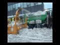 StJohns Newfoundland - Snow Clearing Febuary 16 2011