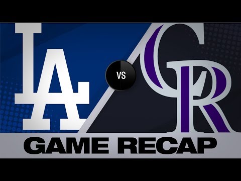 Video: Gray leads Rockies to win with 8 strikeouts | Dodgers-Rockies Game Highlights 6/29/19