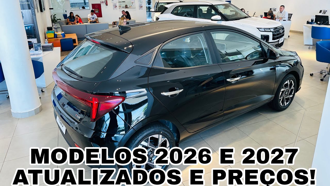 TODOS OS MODELOS DA HYUNDAI E SEUS PREÇOS EM FEVEREIRO 2026 | CRETA ACTION ESTÁ CHEGANDO!!