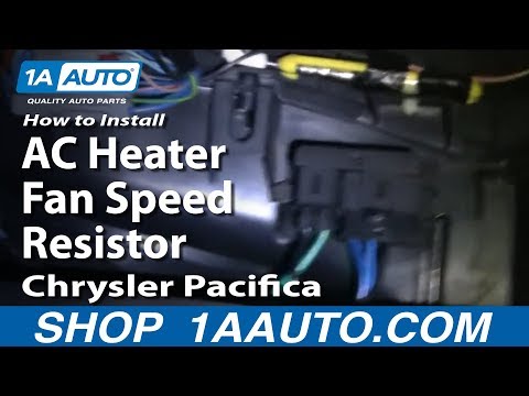 How To Install Replace AC Heater Fan Speed Resistor Chrysler Pacifica 04-07 1AAuto.com