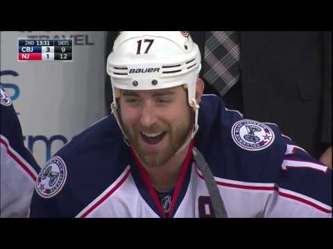 Video: After some confusion, Dubinsky scores Blue Jackets' second penalty shot of game