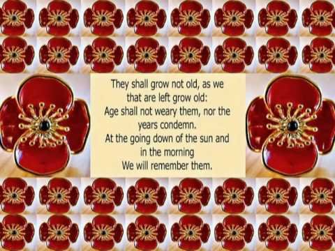 Remembrance Day-Canada Remembers on Nov.11