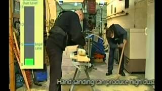wood dust exposure HSE Video