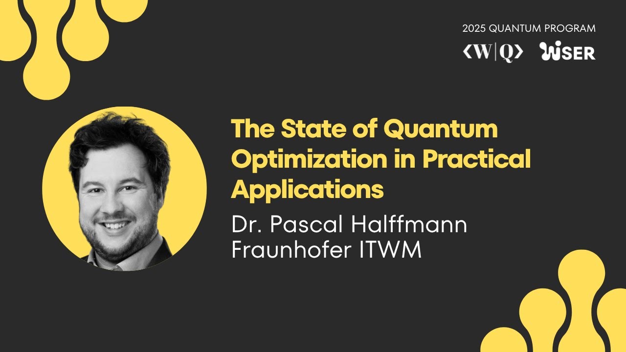 2025 QUANTUM PROGRAM ❯ Day 11 ❯ The State of Quantum Optimization in Practical Applications