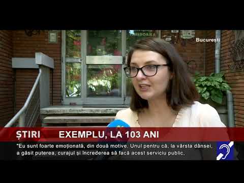Exemplu, la 103 ani