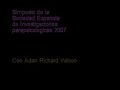 ad�n richard wilson, habla de la realidad fant�stica y de la filosof�a herm�tica.